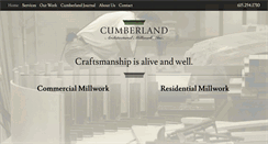 Desktop Screenshot of cumberlandmillwork.com